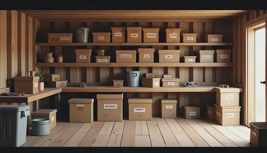 Organized shared storage and clear roles in early co-op base