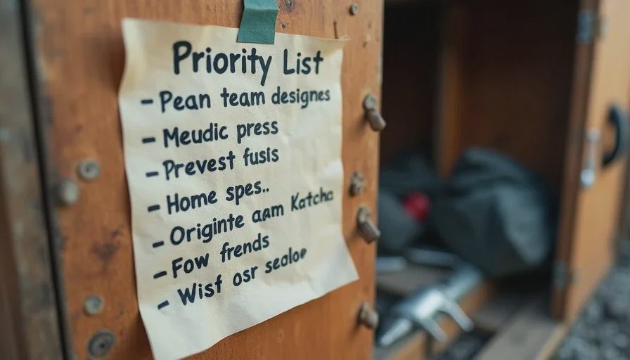 Shared early-game priority list used by co-op survival group